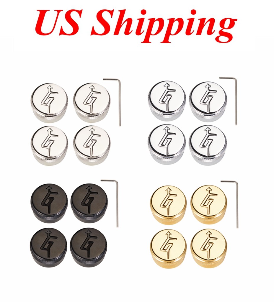Metal Guitar Knobs G-Arrow Knobs fits Gretsch Guitar Nickel/Chrome/Black/Gold