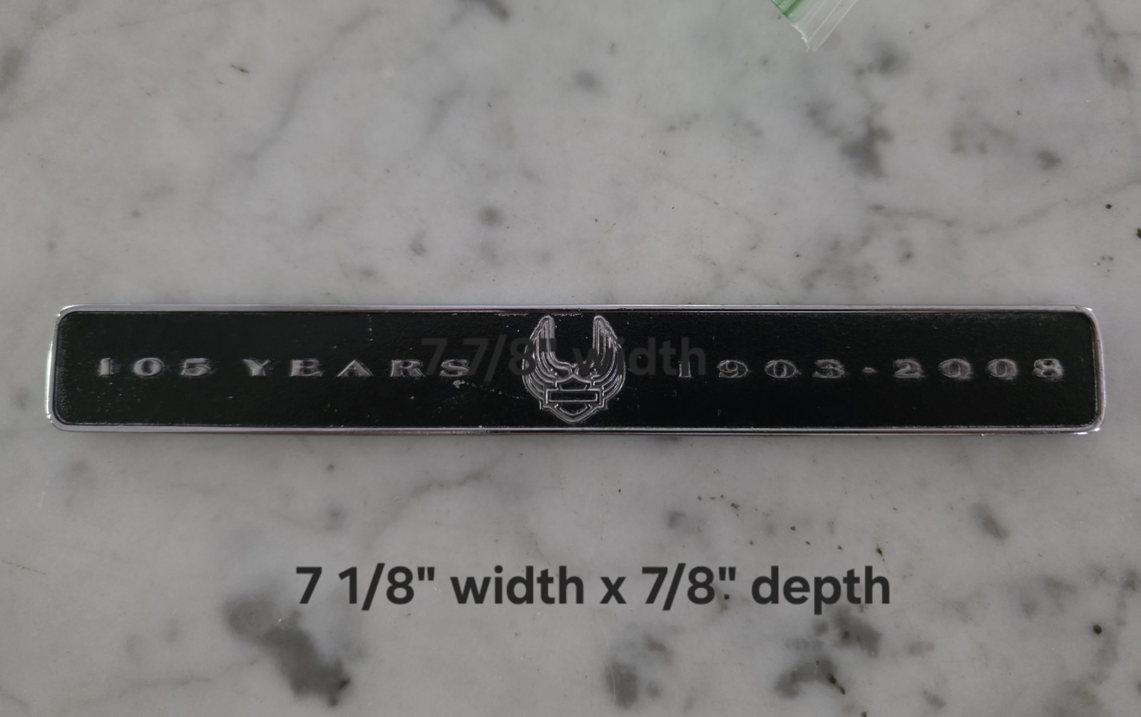 Harley Davidson 03 Anniversary Tour Pack Metal Emblem 2003