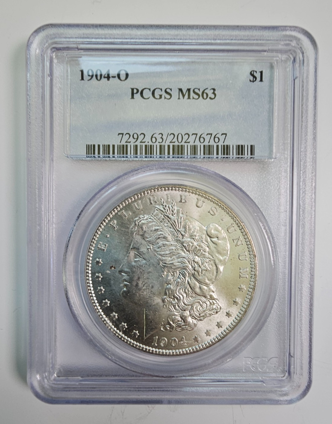 1904 - O - Morgan Silver dollar - PCGS MS-63