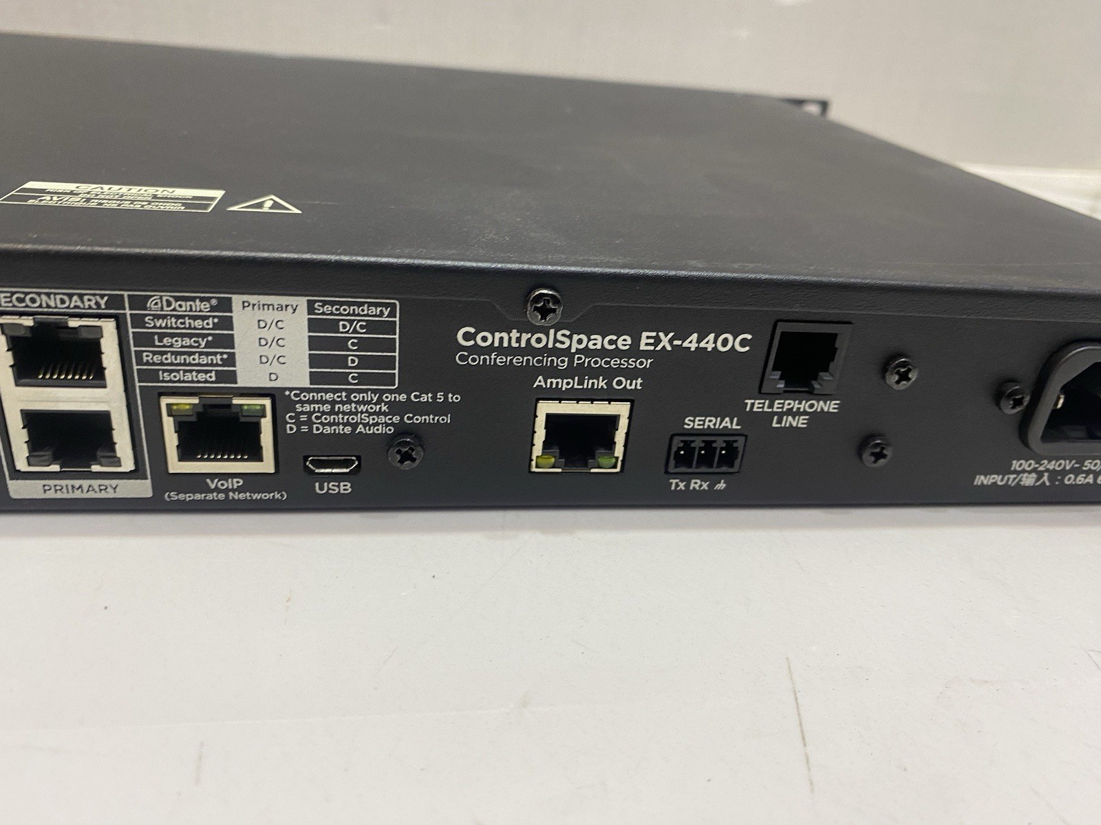 BOSE Controlspace EX-440C Conferencing Processor