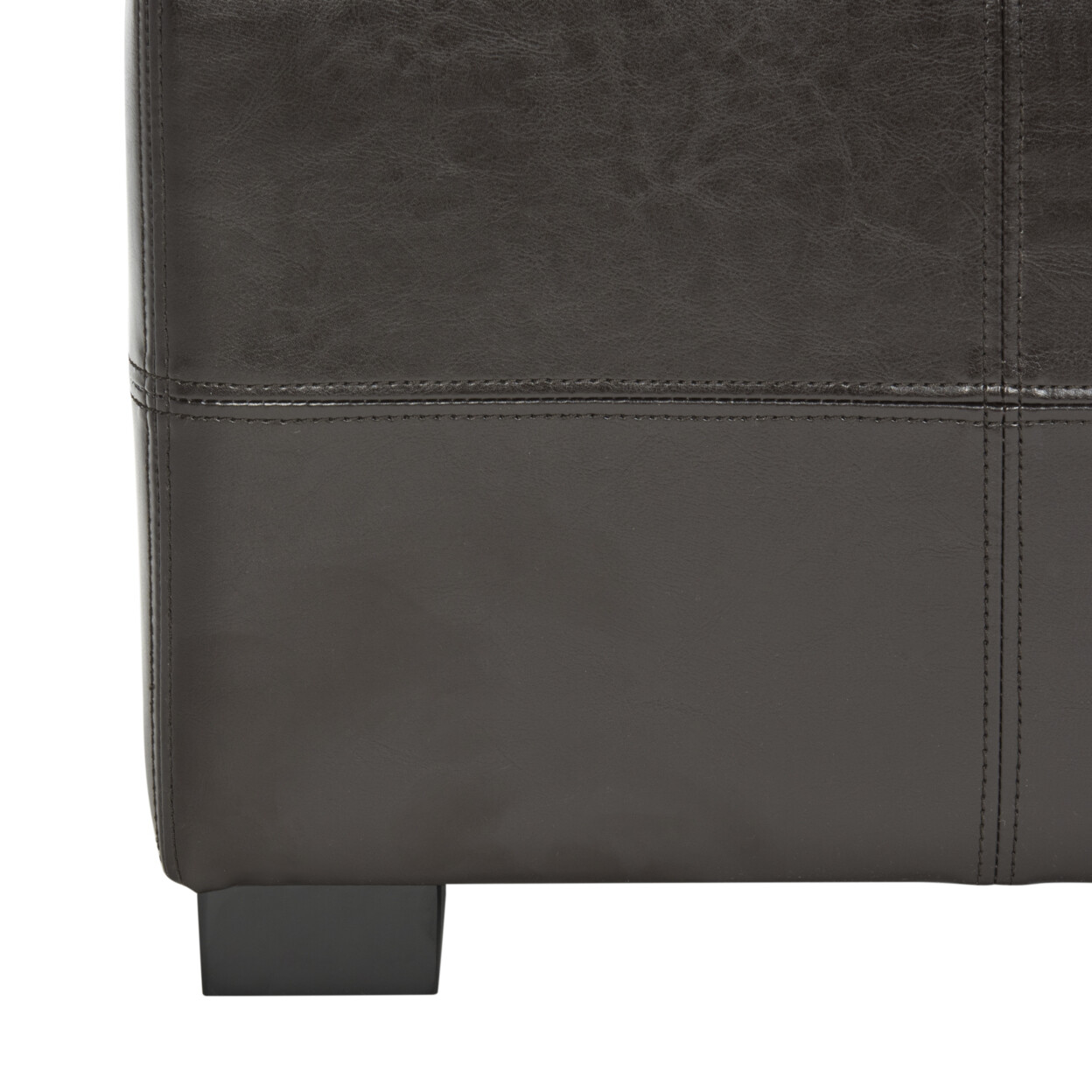 SAFAVIEH Madison Storage Bench Small | Brown |