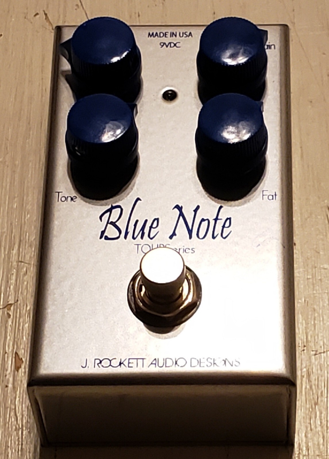 J. ROCKET Blue Note Pedal Overdrive Distortion Booster Ship World Wide