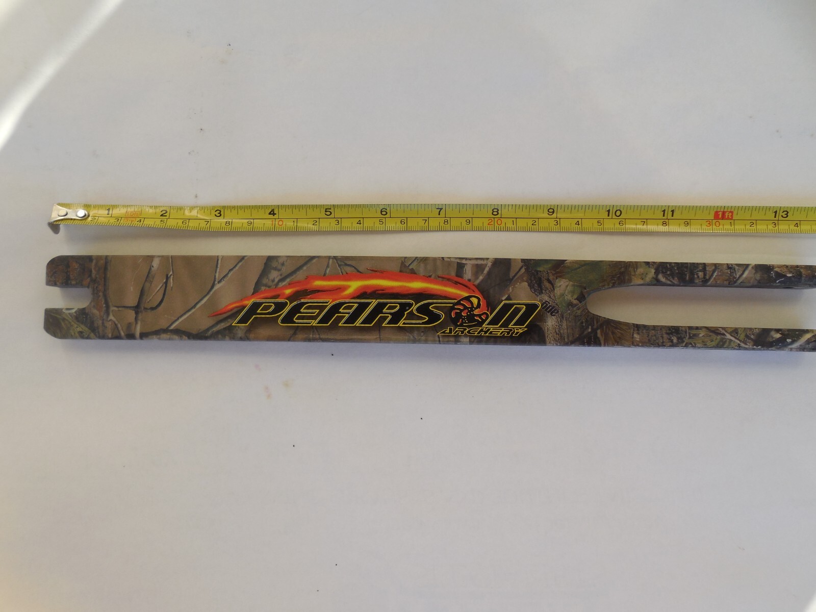 NEW OLD STOCK PEARSON  COMPOUND BOW CAMO LIMB, STAMPED 94/25-9-06