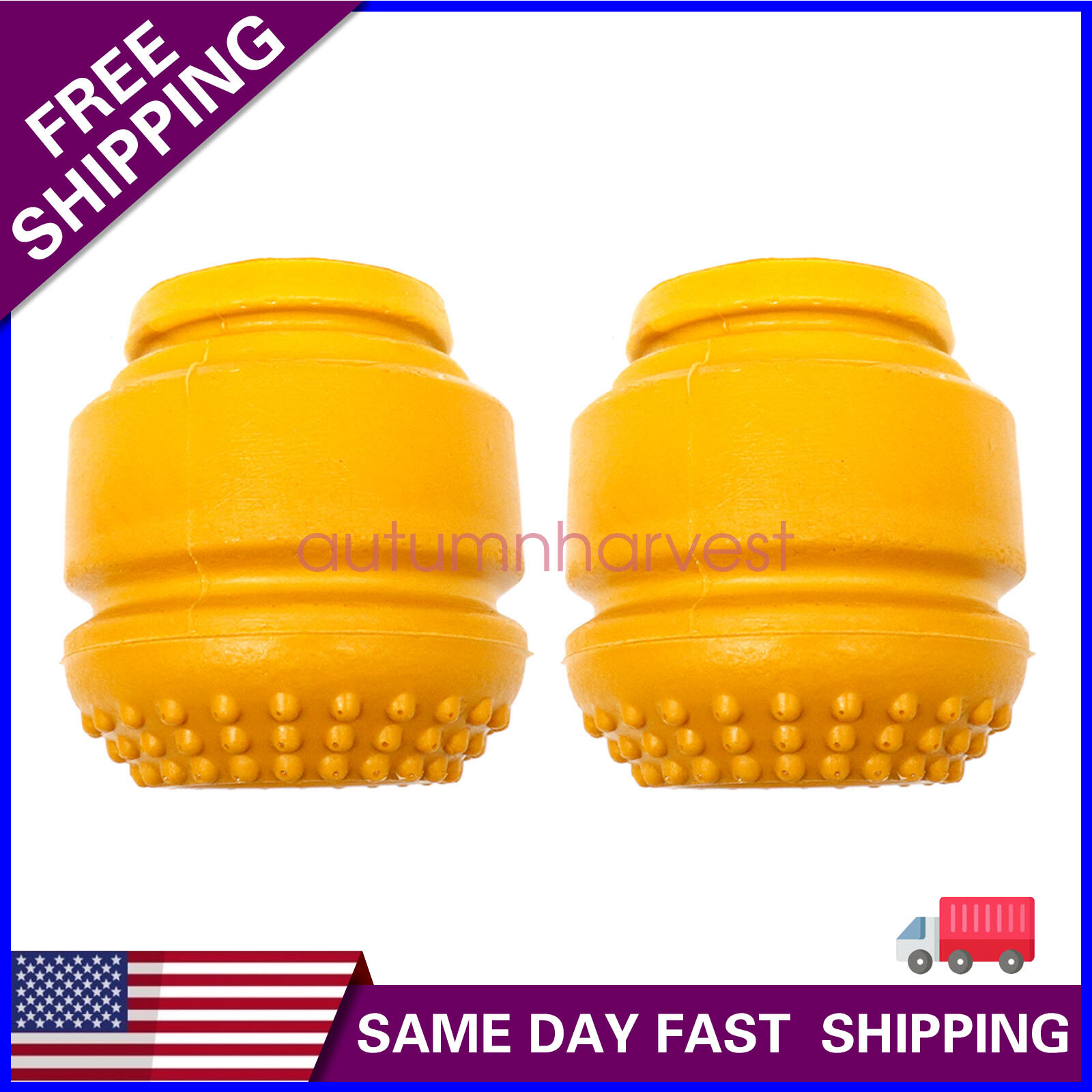 For 2005-19 Ford F-250 F-350 Super Duty Front Suspension Bump Stop Rubber Bumper