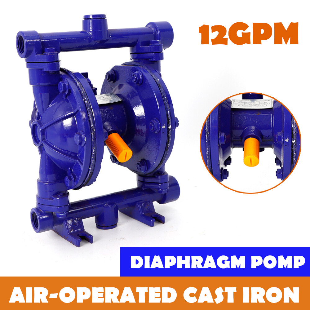Air Diaphragm Pump Waste Oil Pump Double Diaphragm Transfer Pump12GPM Heavy Duty