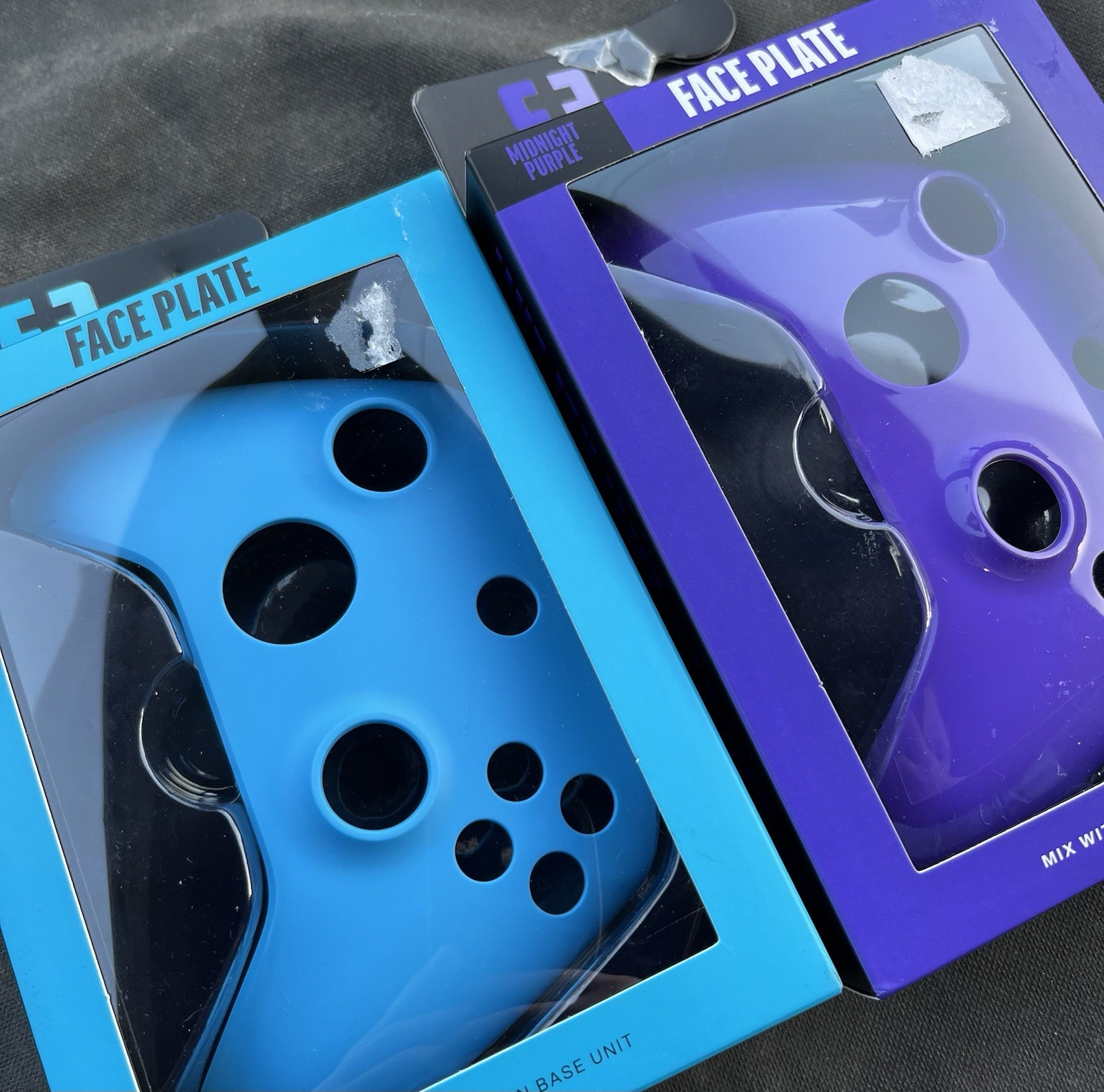 Candy Con Faceplate Cyan Blast & Midnight Purple for Wireless Controller Base U…