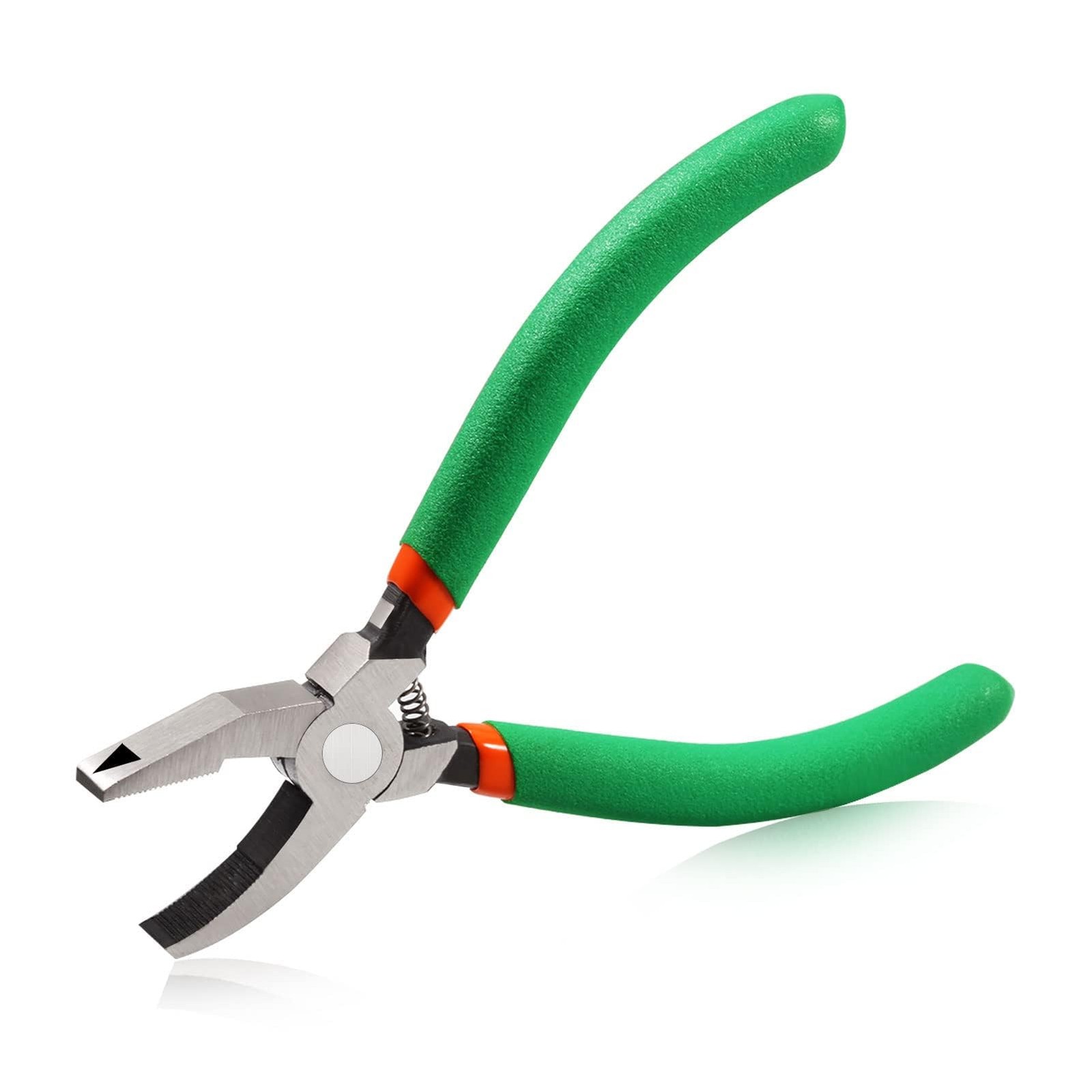 6 Inch Breaker Grozer Pliers for Glass Nibbling and Mosaic Projects