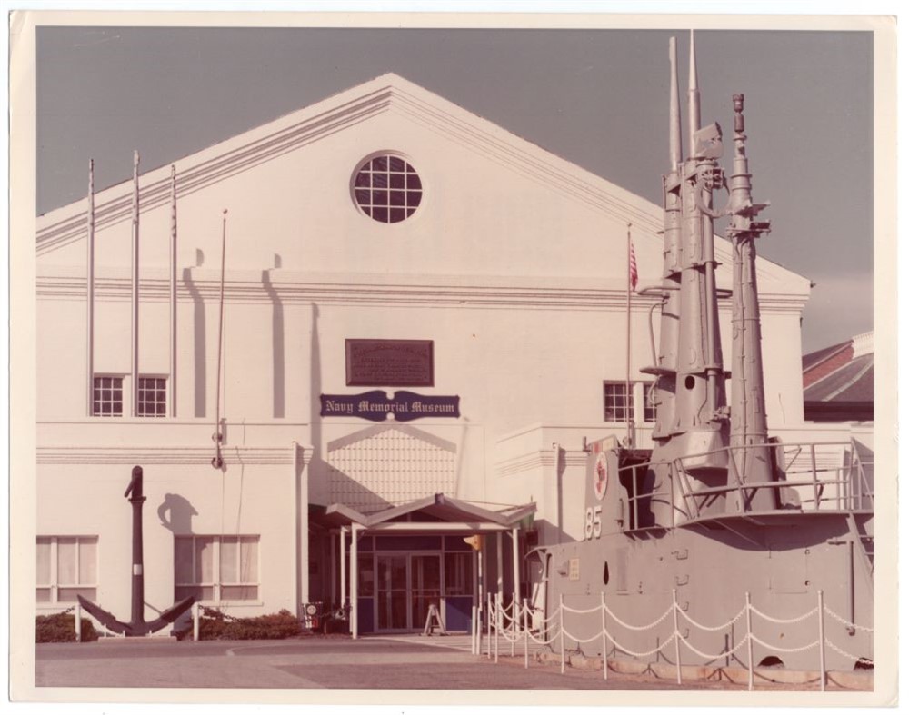 1980 Navy Memorial Museum at Washington Navy Yard 8x10 Original News Photo