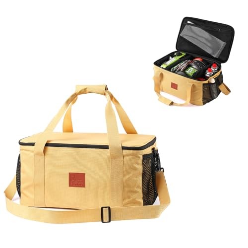 Camping Cookware Storage Bag, Camping Cooking Utensils Organizer, Camping