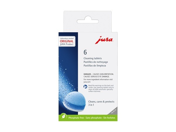 Jura 3-Phase Espresso Cleaning Tablets (6 Count)