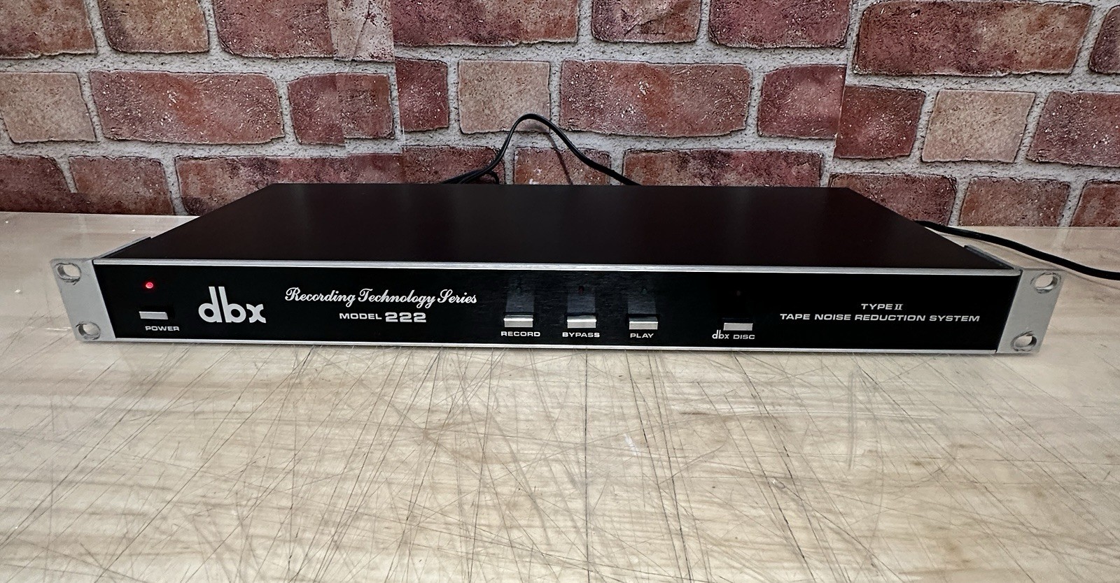 DBX Model 222 Type II Tape Noise Reduction System Recording Technology Series
