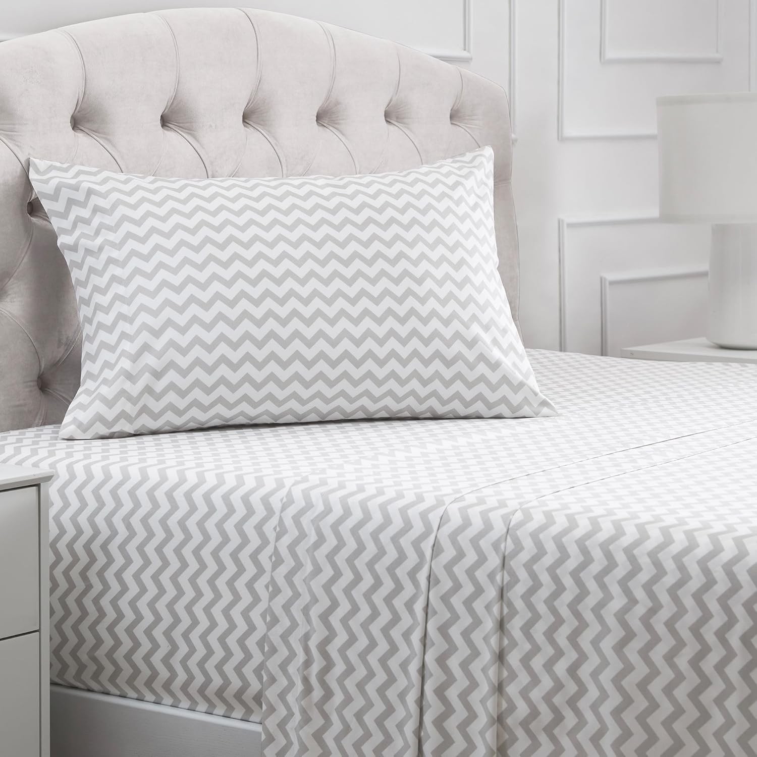 Twin Sheet Set, 3 Piece Collection Bedding, Wrinkle and Fade Resistant