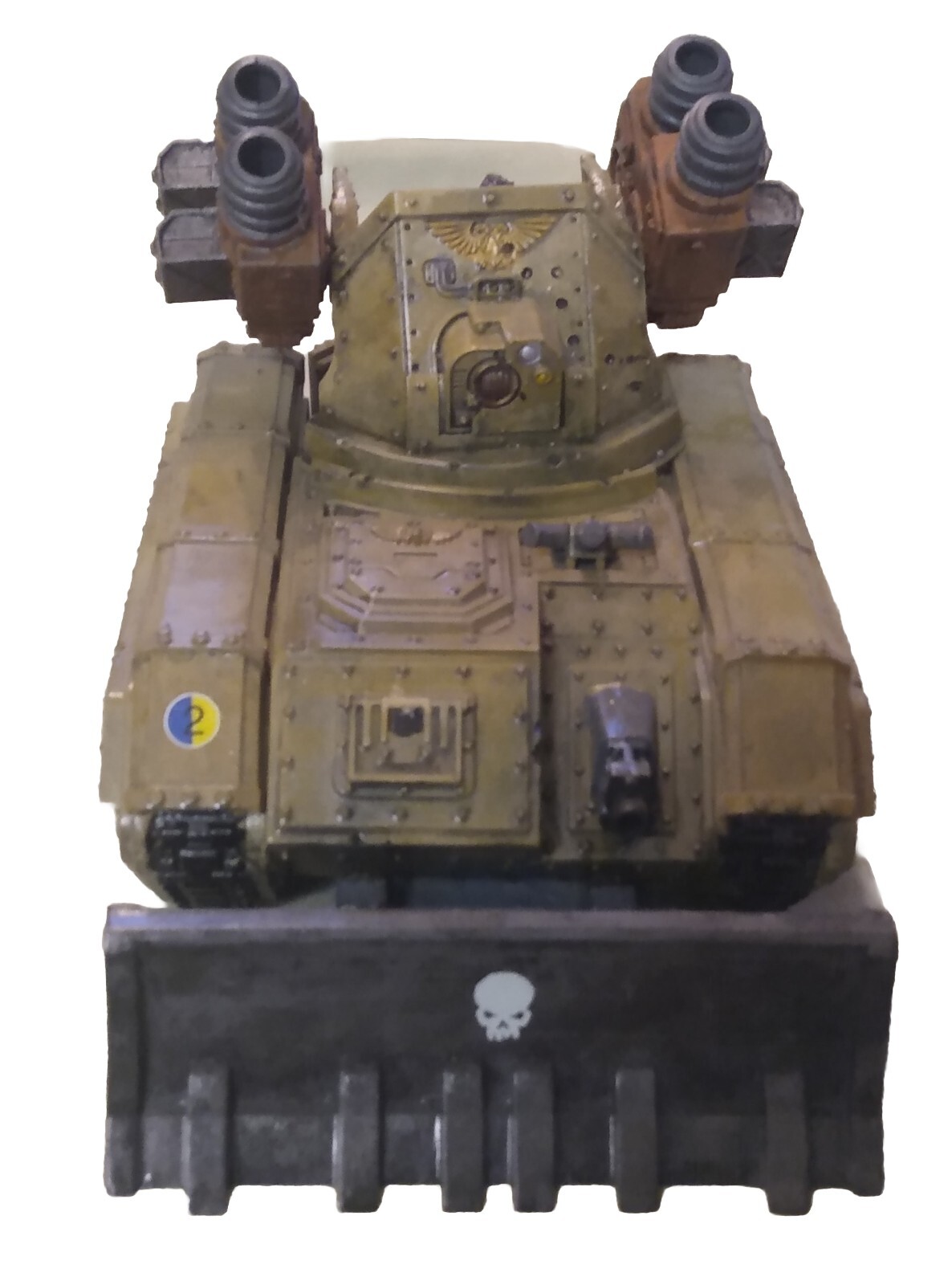 Warhammer 40K Armoured 3 In 1 Custom Support Tank Conversion: Magnetized Weapons