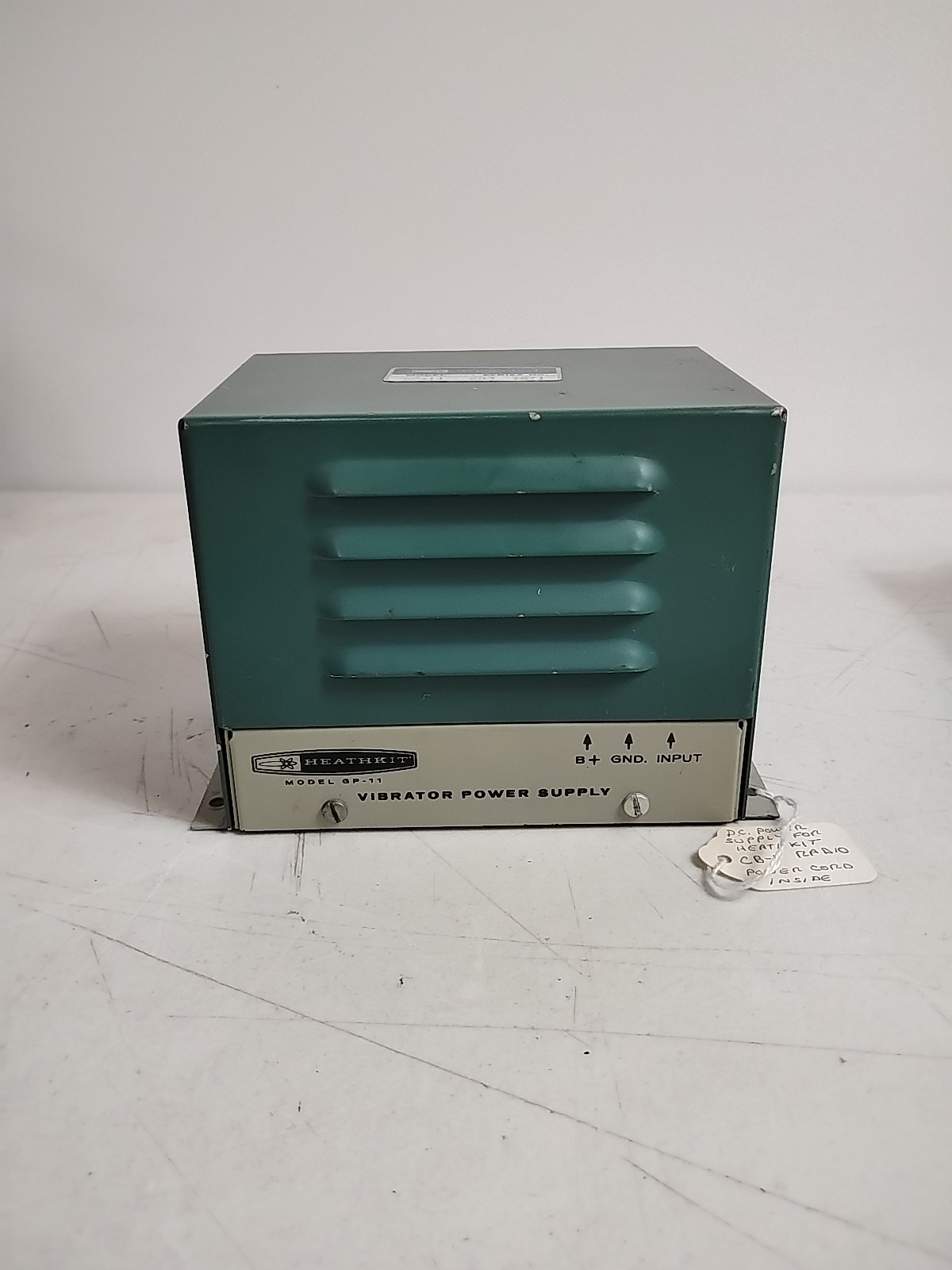 Heathkit  Power Supply Model GP-11 Ham Radio Untested