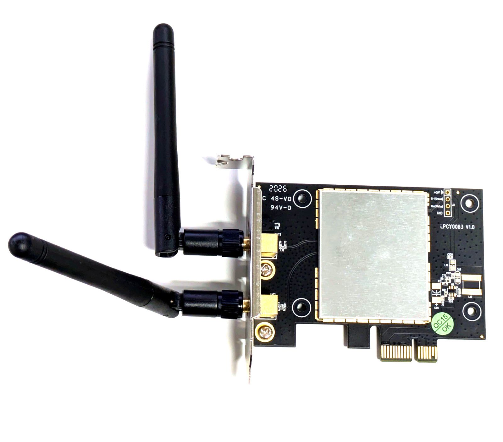 Desktop Wi-Fi AC600 Dual Band 2.4GHz/5GHz Network Card Startech  PEX433WAC11