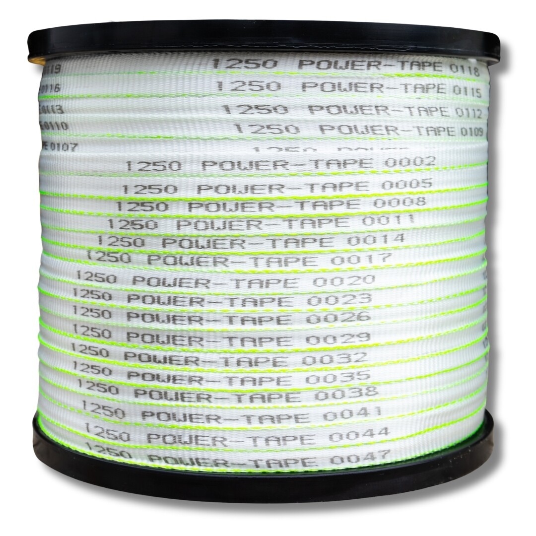 Pull Tape Power-Tape Flat Rope Mule Line Made in USA Cable Wire Pulling Webbing