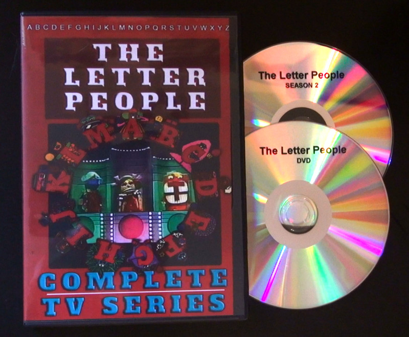 THE LETTER PEOPLE TV SHOW - COMPLETE SERIES DVD SET
