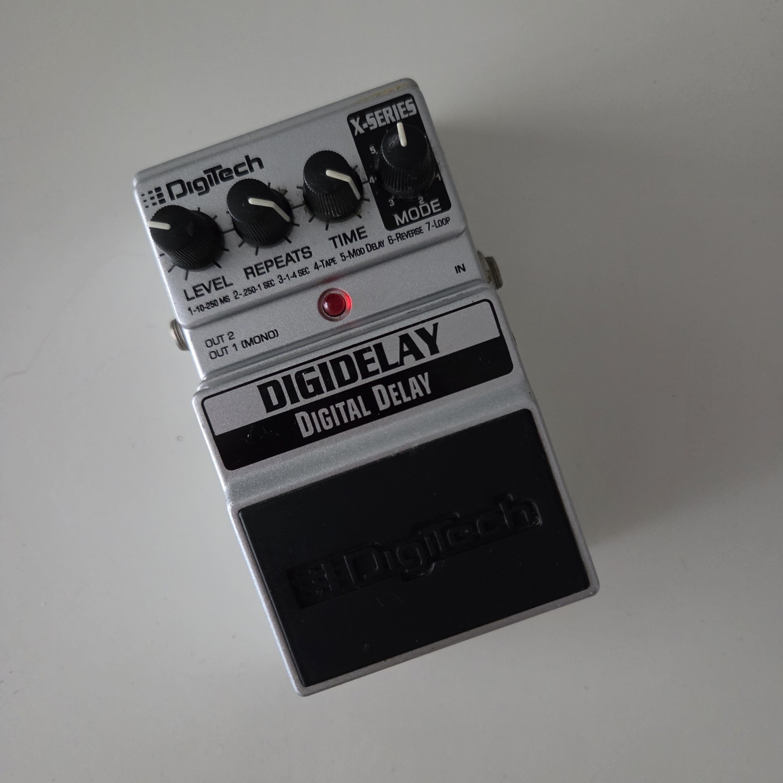 Digitech DigiDelay Digital Delay Effects Pedal X Series Tested Working