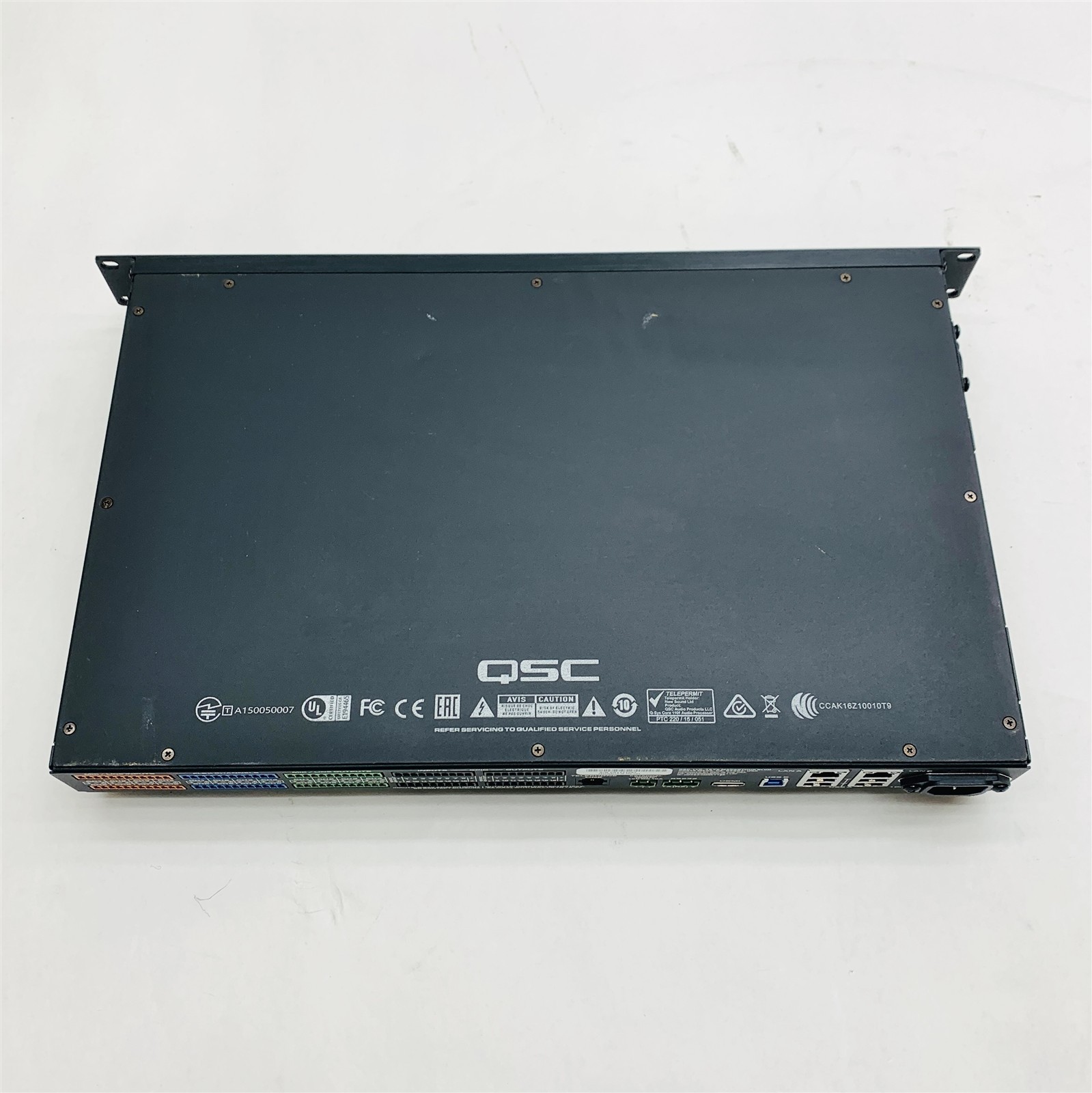 QSC Q-SYS Core 110f USB / Flex Channels DSP Digital Audio Signal Processor Parts
