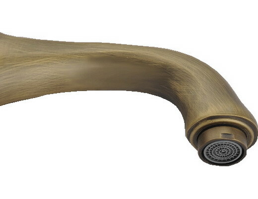 Retro Antique Brass Single Lever Bathroom Sink Basin Mixer Tap Faucet Gnf104