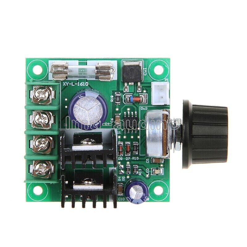 12V~40V 10A PWM DC Motor Speed Control Switch Controller Volt Regulator Dimmer