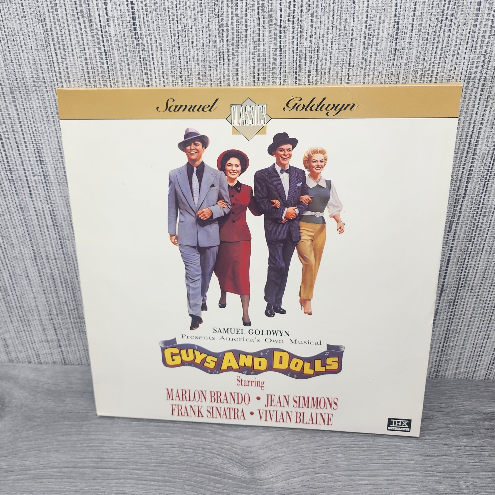 CBS FOX Video Laser Videodisc Samuel Goldwyn Home Entertainment Guys And Dolls