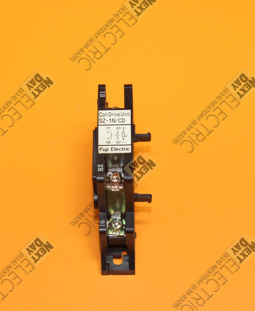 Fuji, SZ-1N/CD, Coil Drive Unit Contactor Starter Relay Contact Auxiliary Block