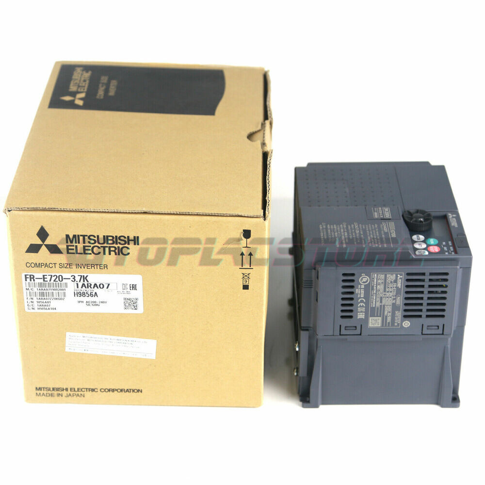New MITSUBISHI FR-E720-3.7K Inverter 3.7KW 220V 1PC