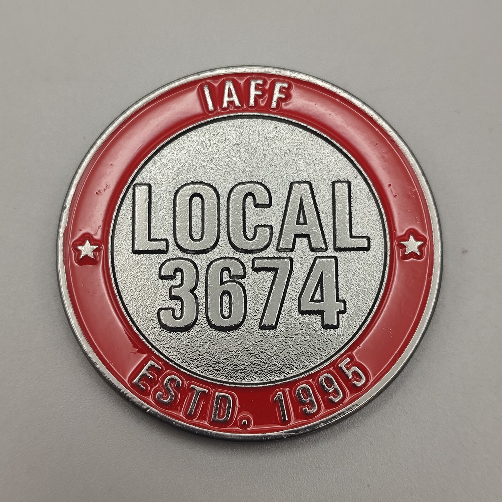 Wwashington Clark County Professional Firefighters Challenge Coin