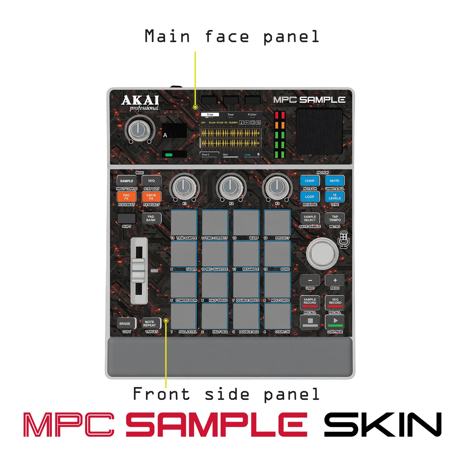 Akai MPC Sample Skin / Neon Core