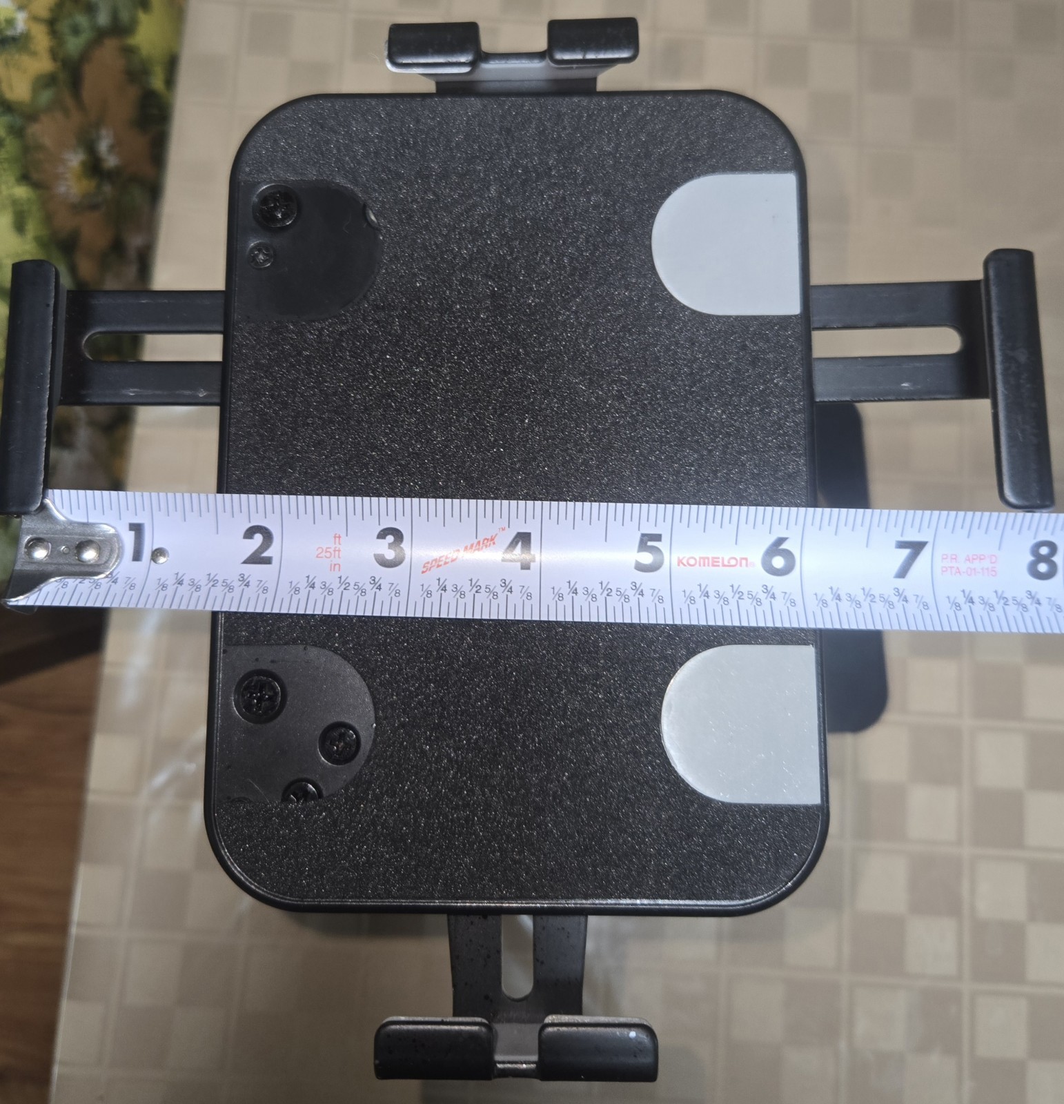 Mount-It! Anti-Theft Tablet Kiosk Countertop Stand | Universal Fit Black