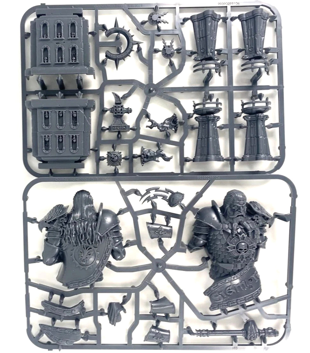 Timeworn Ruins Fallen Statue and Pinths Warhammer Terrain Age of Sigmar Scenery