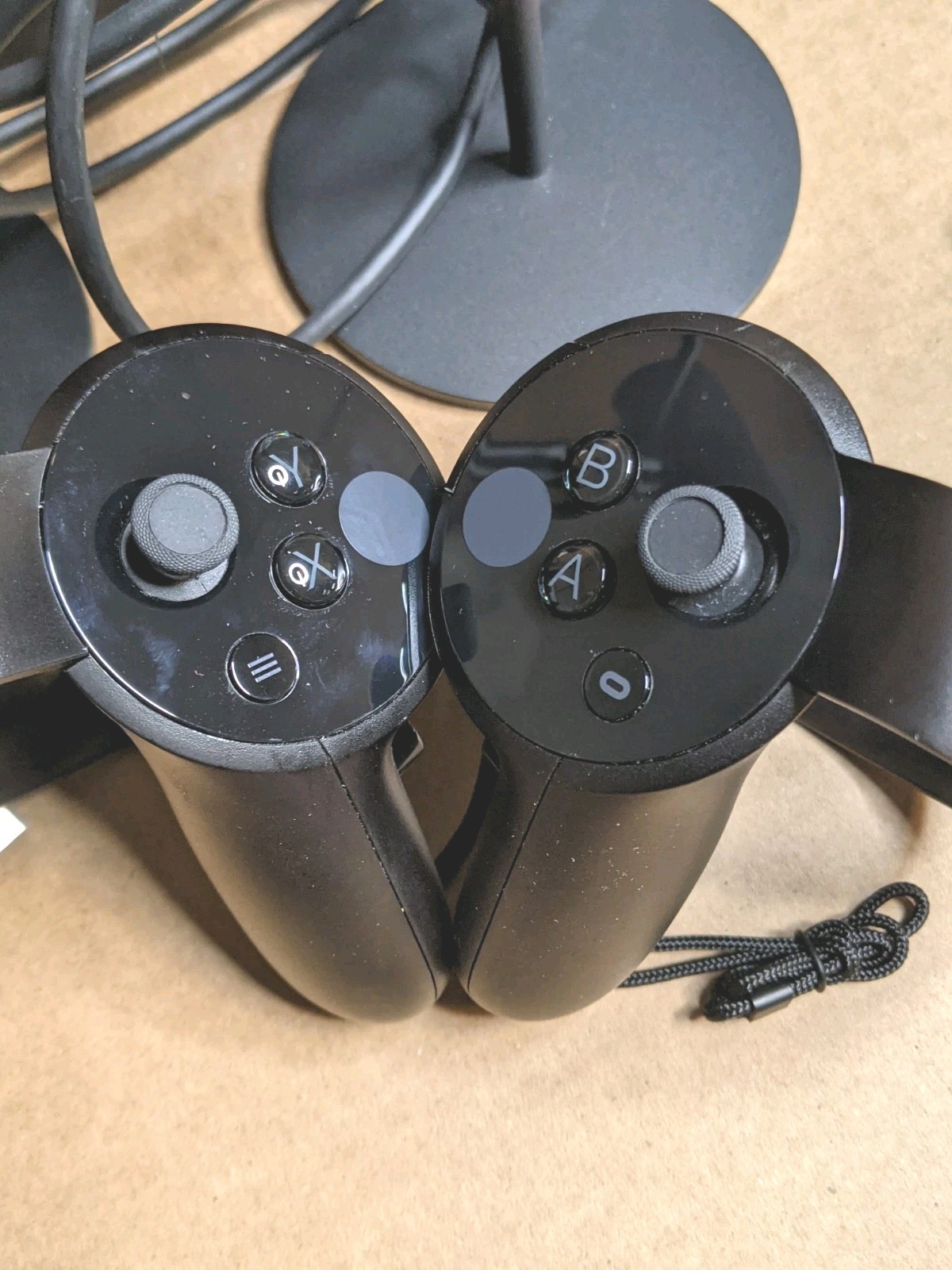 Oculus Rift CV1 VR Headset Complete Box Touch Controllers Sensors Untested Read