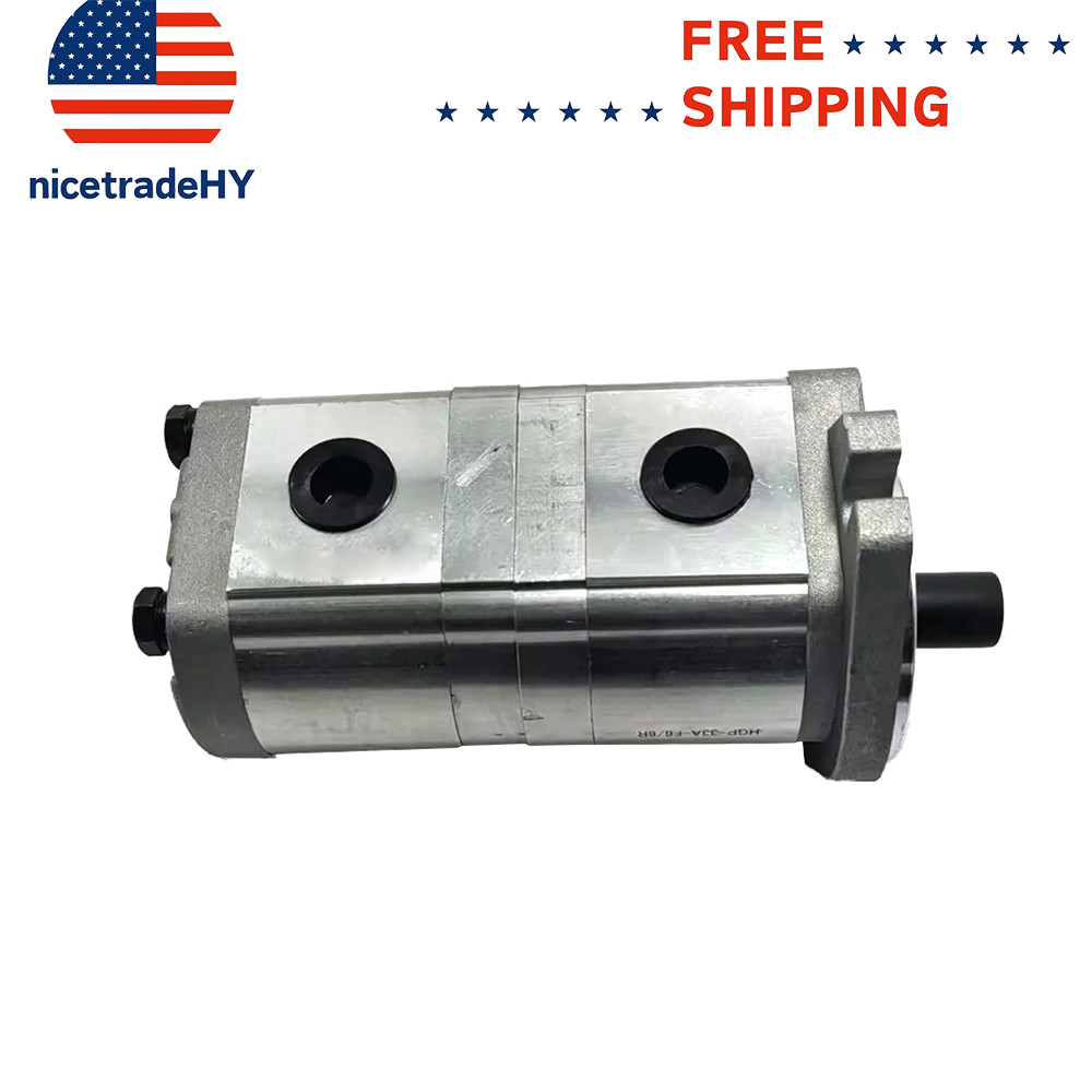 For Hydraulic Pressure Gear Pump HGP 33A F6 6R Shaft Diameter 17.46mm