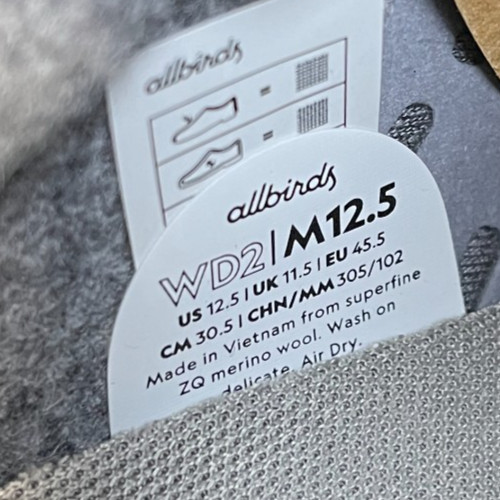Allbirds Wool Dasher 2 Mizzles Mens Size 12.5 Hazy Lime Running Shoes Sneakers