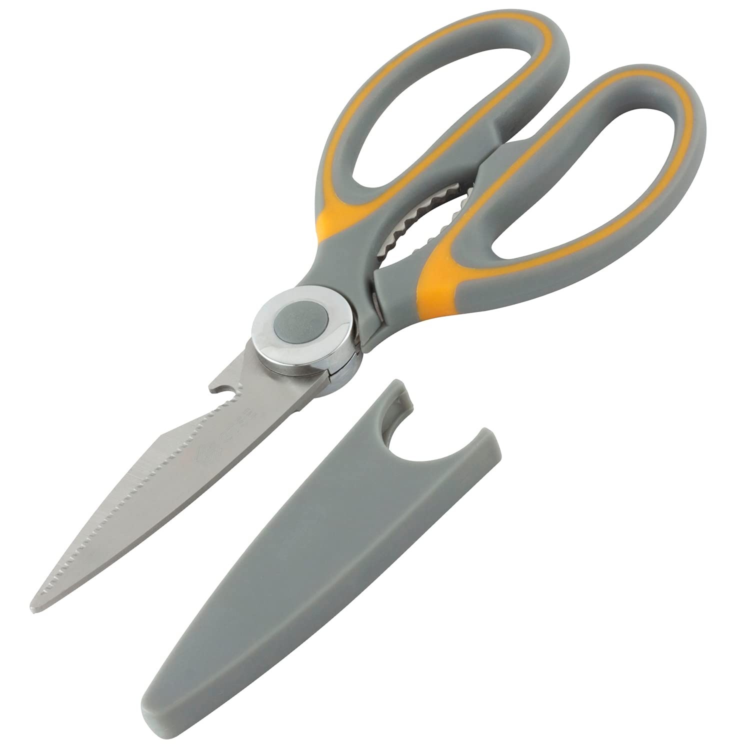 Heavy Duty Kitchen Scissors, Sharp Stainless Steel Blades, Comfort Grip, Dish...