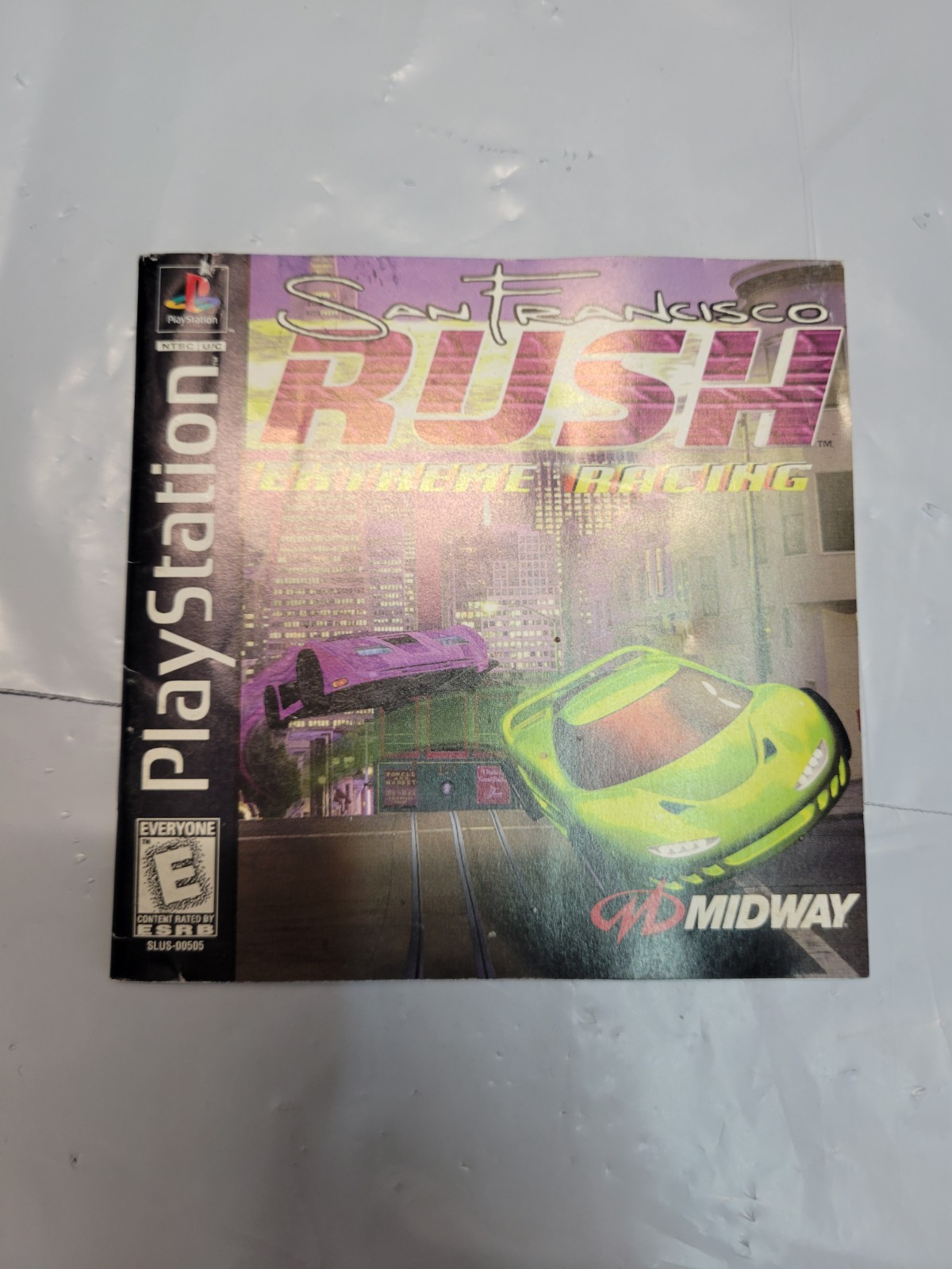 San Francisco Rush Extreme Racing (Sony PS1, 1998) Manual Only