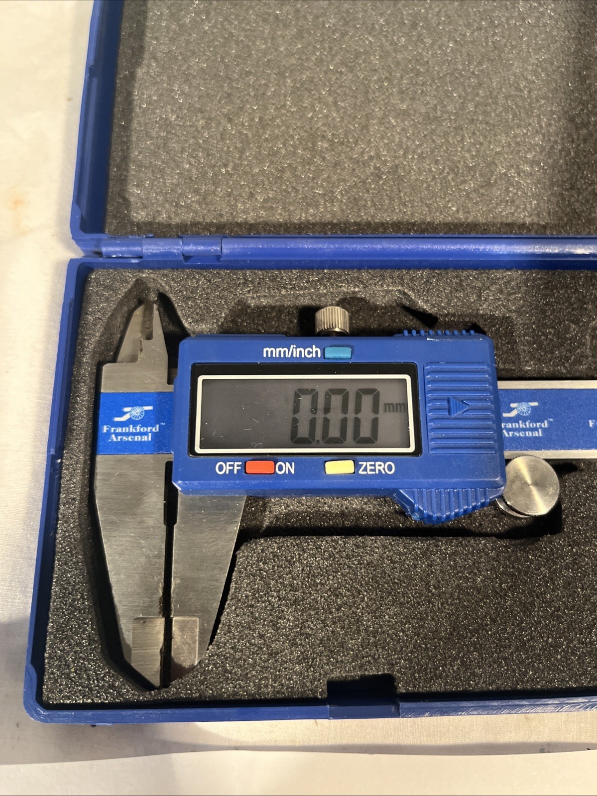 Frankford Arsenal Reloading Tools Electronic Digital Caliper with Case