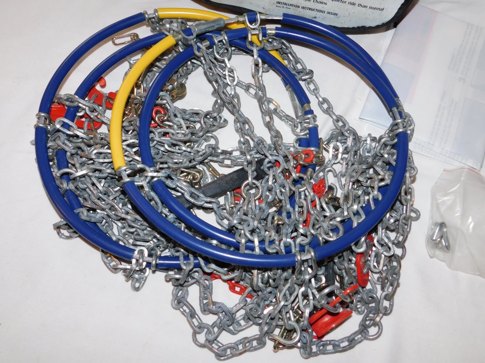 Alpine Premier Diamond Pattern Tire Snow Chains, Stock #1547, Used