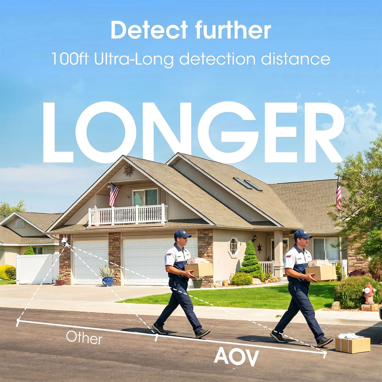 SoloCam AOV Solar Wireless Security Camera 360° PTZ 3K Dual-Camera Night Vision