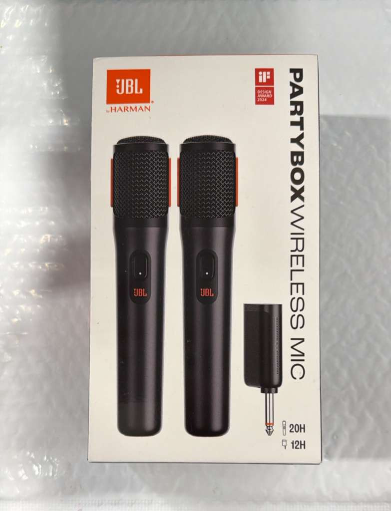 JBL JBLPBWIRELESSMICAM-Z PartyBox Wireless Two Microphone Kit