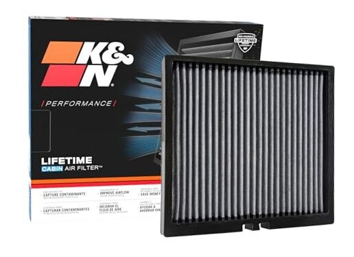 LIFETIME Cabin Air Filter: Premium, Washable, Clean Air for your 7" x 7" x 7"