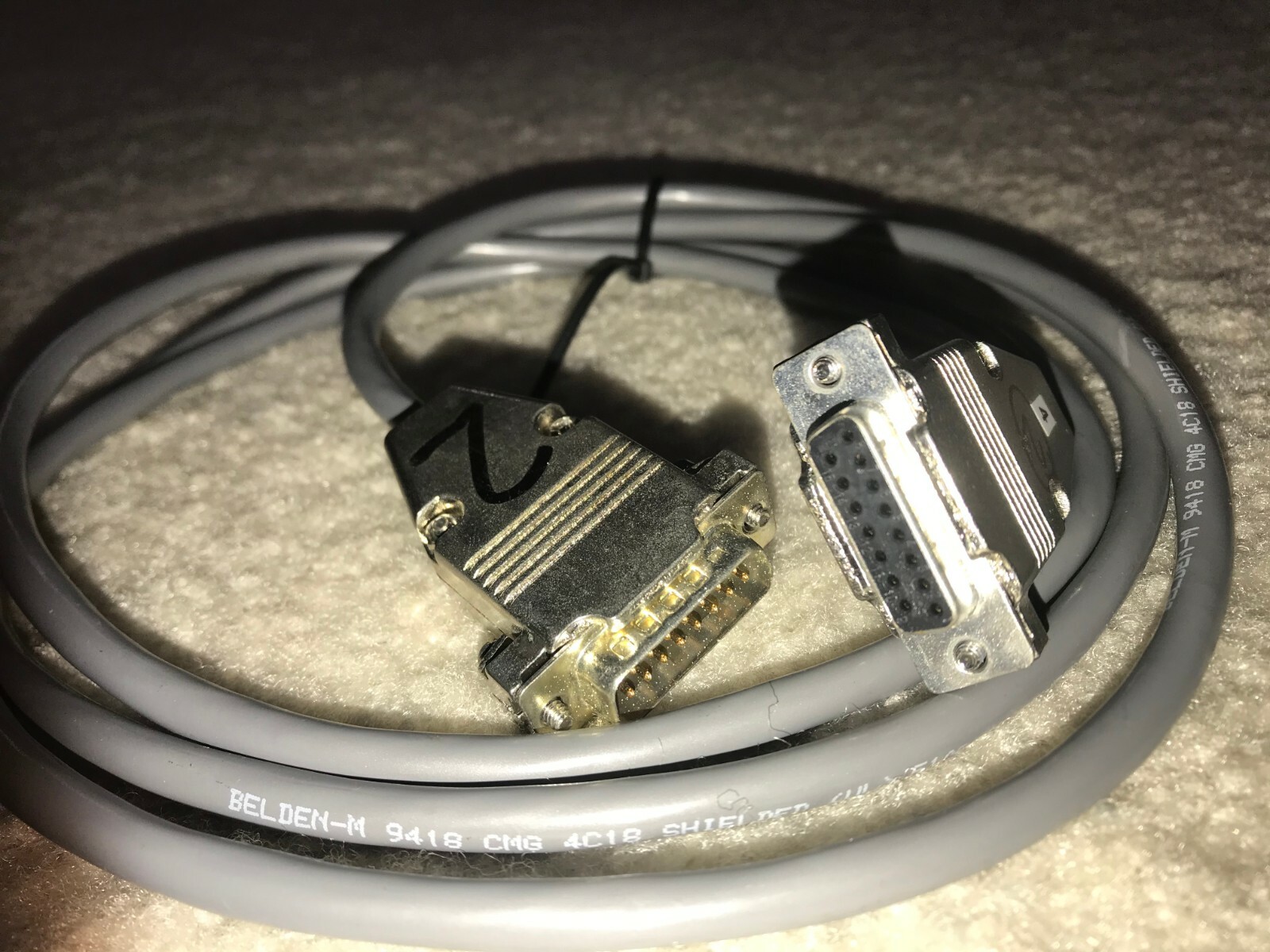 Connection Cables Newport LDD/TEC. 5A 15Pin Male To 15Pin Female 8016-04/708-04
