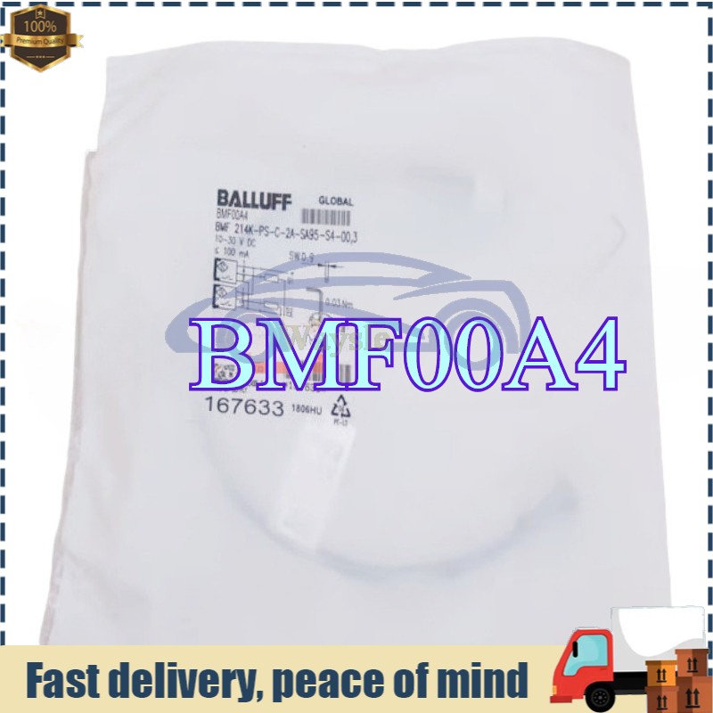 BMF00A4 1PC BALLUFF BMF214K-PS-C-2A-SA95-S4-00,3 Cylinder Sensor New