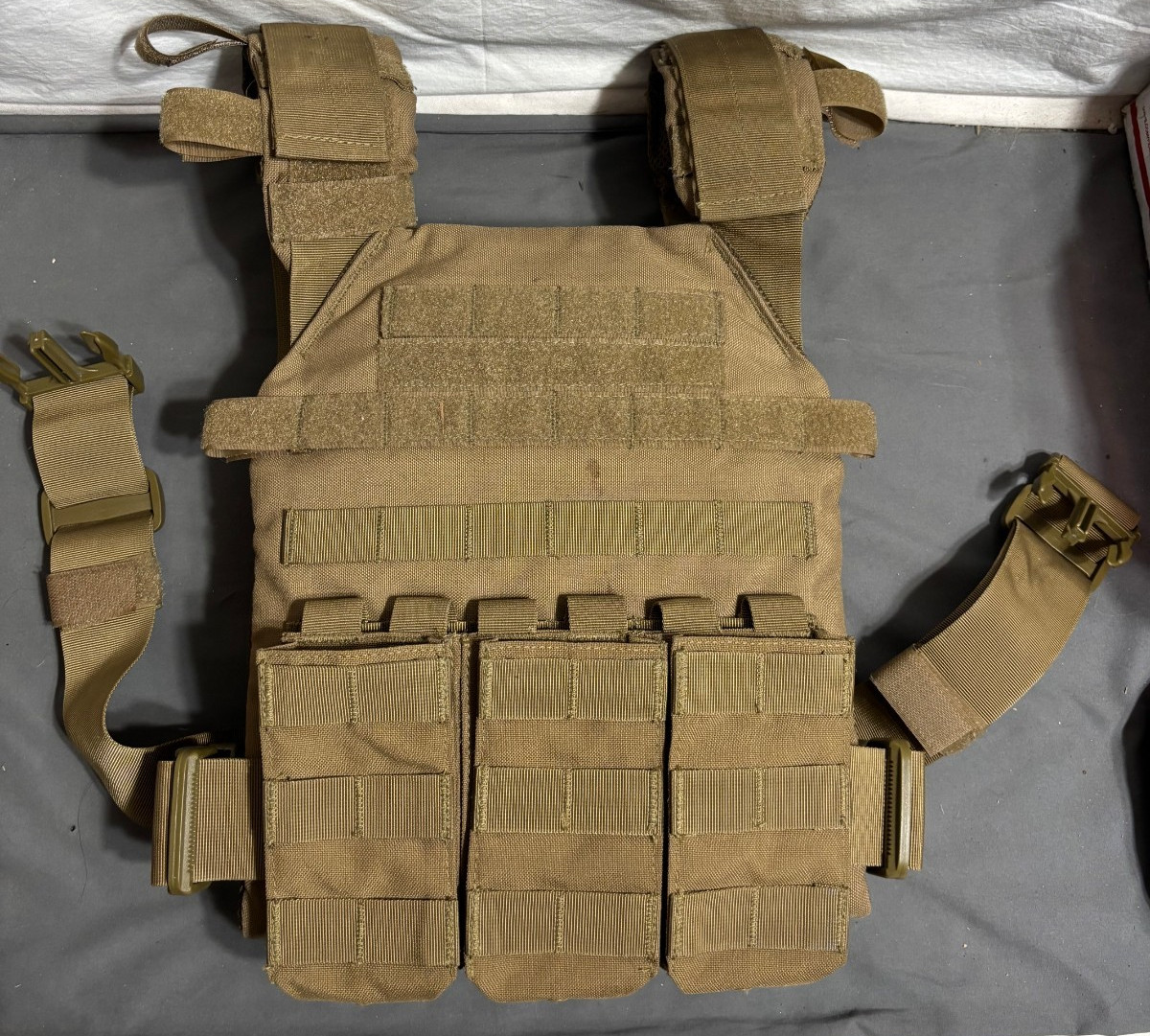 CONDOR Green TACTICAL Modular Lightweight MOLLE PALS Sentry Plate Carrier VEST