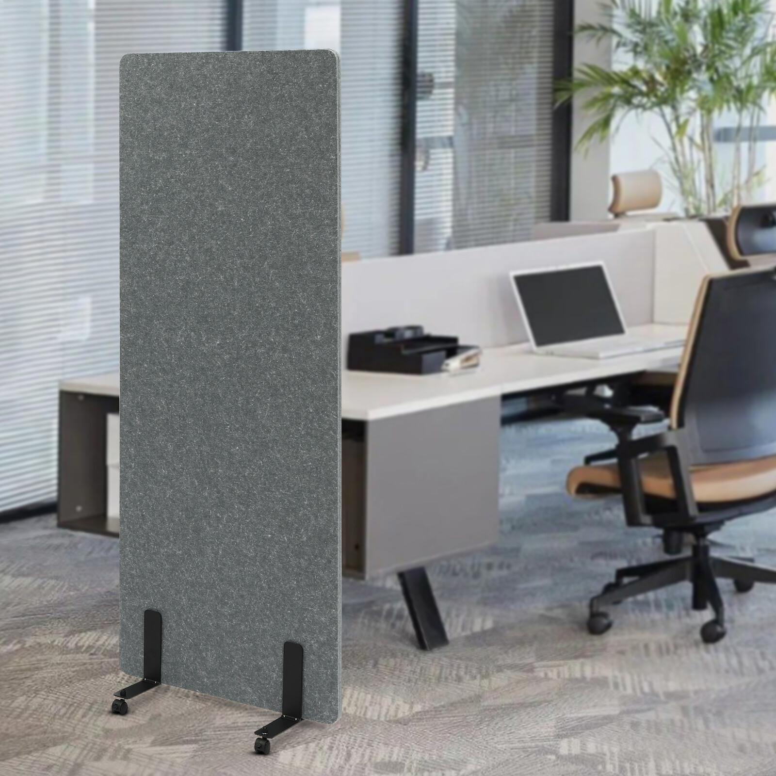 1 Panel Room Divider Folding Privacy Screen Home Office Separator 24*66 Inch
