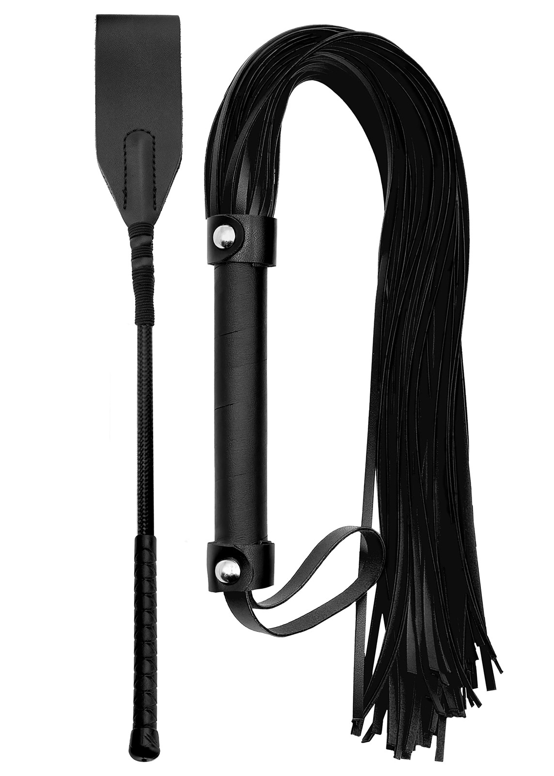 Sex Flogger Spanking Crop for Adults Bedroom Whips Kit BDSM Sex Play SM Flogg...