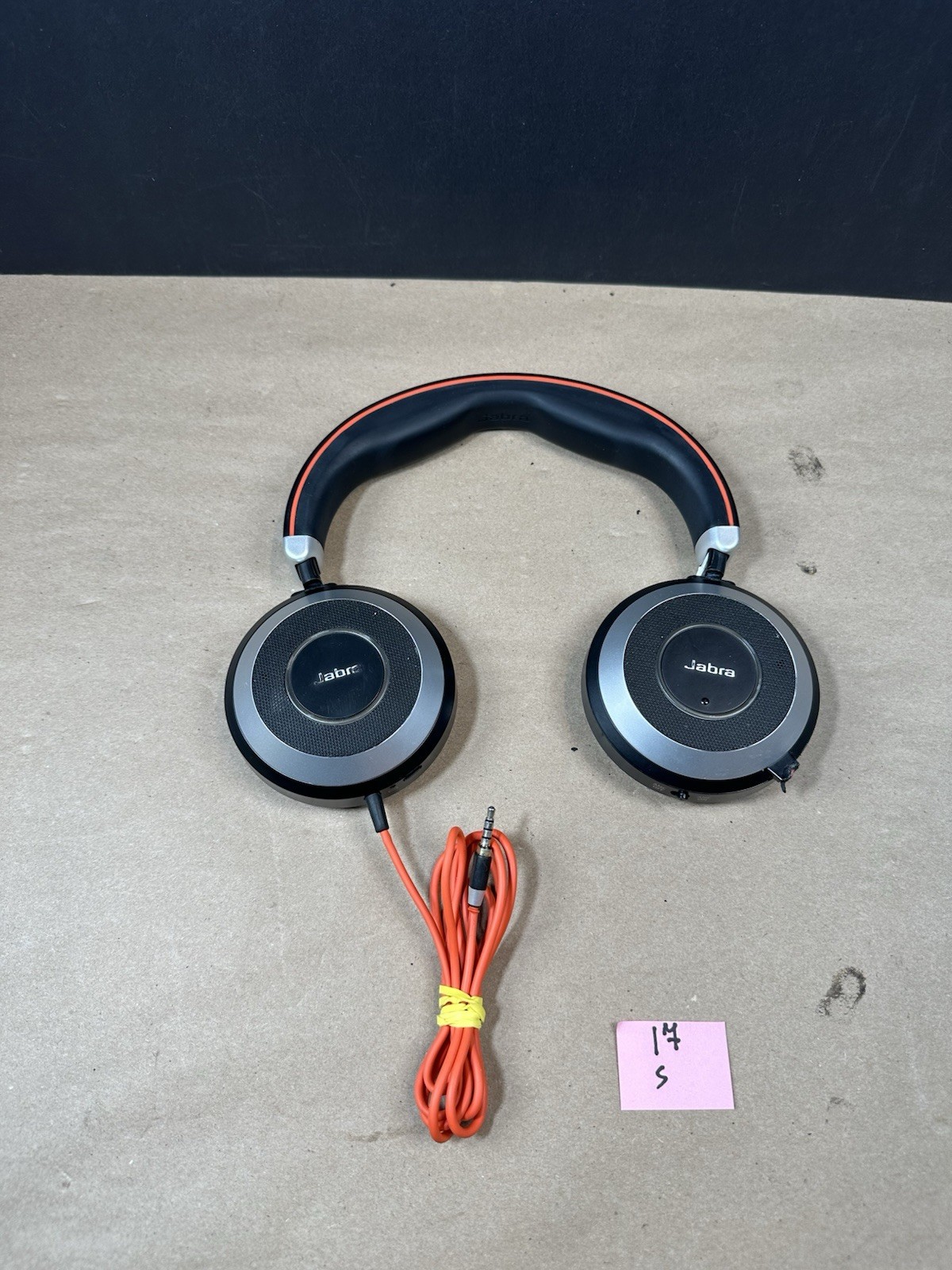 Jabra EVOLVE HSC019 Microphone  Cut off no pads Works Ships Fast!