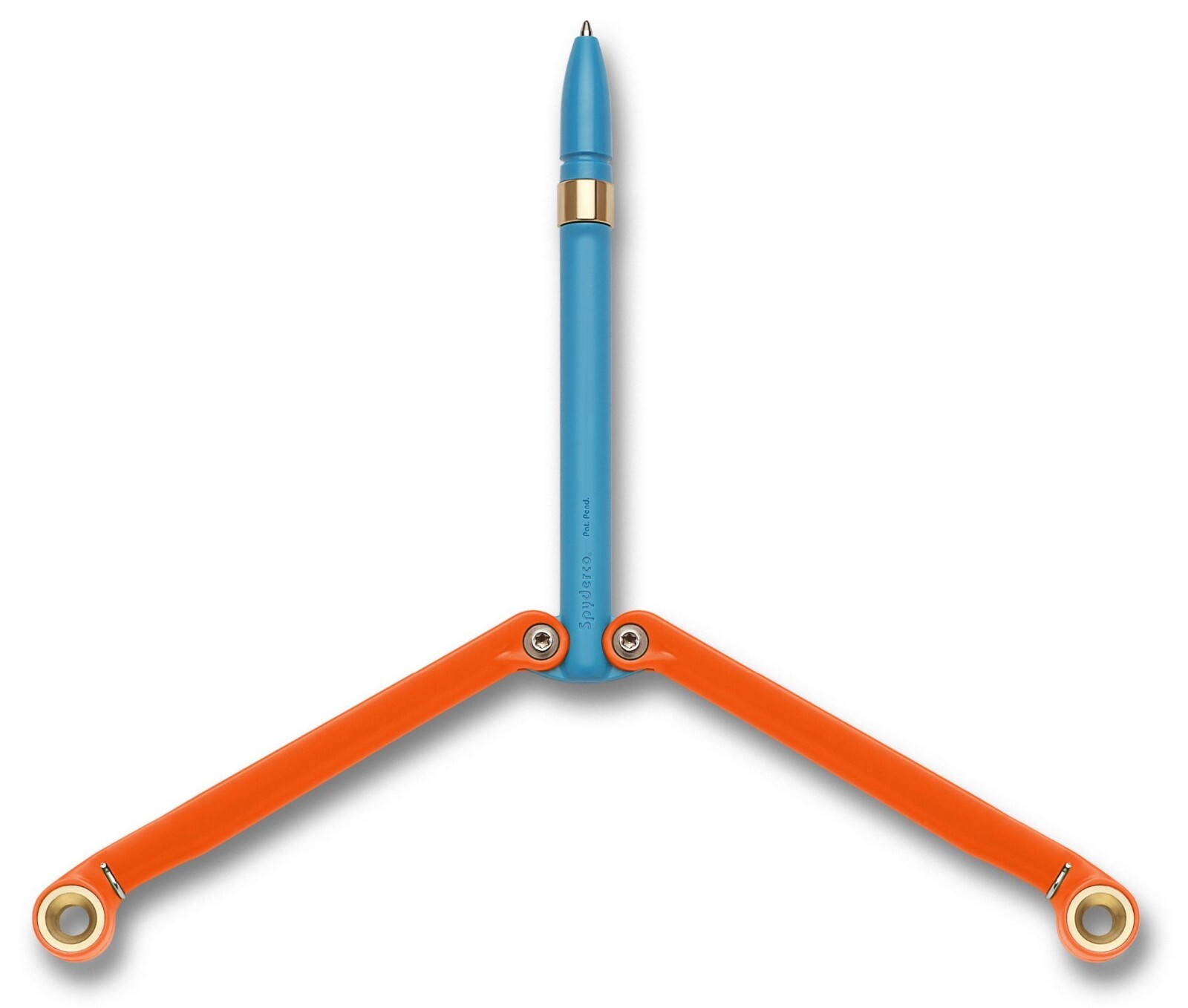 Spyderco Baliyo Flip Hand Spinner Fisher Space Pen USA Orange Blue YUS118