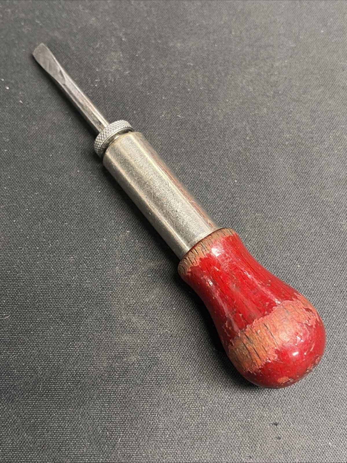 EDU Ratcheting Screwdriver 5”, Germany, ( READ)